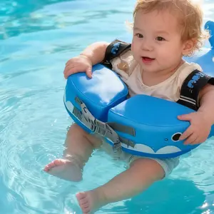 No-Pump,Underarm Swim Ring,Baby Water Float,Secure Safety Strap to Prevent Slipping