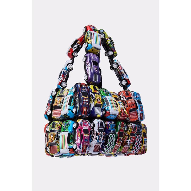 I GO FAST RACE CAR PURSE