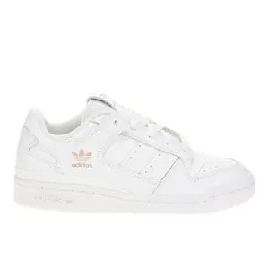 adidas Womens Forum Low Cl Lace Up Sneakers Shoes Casual - White
