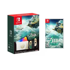 Nintendo Switch - OLED Model - The Legend of Zelda: Tears of the Kingdom Edition w/ Game (Region Free)