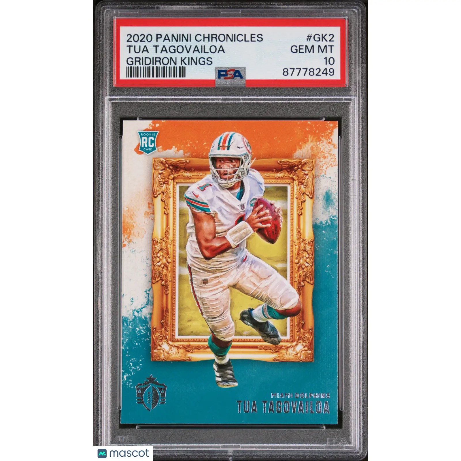 Tua Tagovailoa PSA 2020 Panini Chronicles Gridiron Kings #GK2 10 87778249
