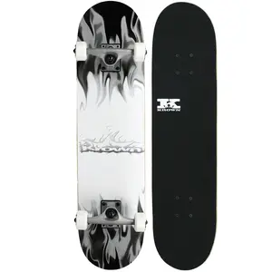 Krown Rookie Complete Grey/White Flame 7.5"