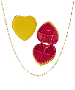 Ivy Necklace + Yellow Heart Box