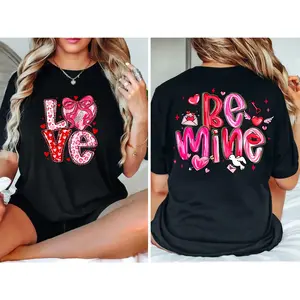 🌹   100%25 Cotton Double-Sided Love Shirt, Cupid Says Be Mine, Great Gift for Teens Avoiding V-Day Pressure. # teen single # AntiValentineVibes # TikTokFinds. # ShopTikTok.