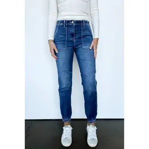 Everynn High Rise Ankle Jogger Jeans - FINAL SALE Fashion Fit