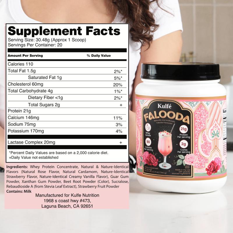 Falooda Whey Protein Powder