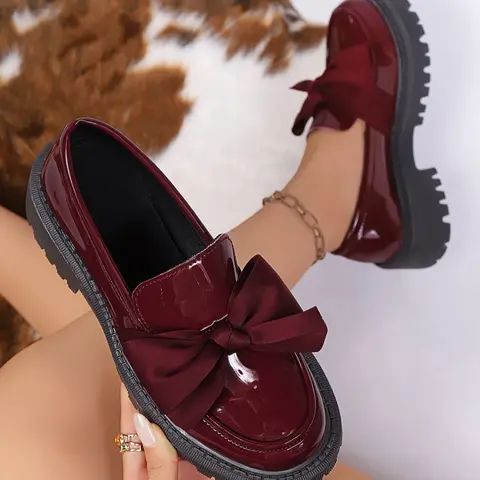 Affordable American retro style small leather shoes for women, autumn thick soled height increasing black with skirt, Mary Jane Lefu single shoes, Classic Mary Janes