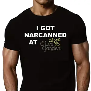 "I Got Narcanned at Olive Garden" Funny Graphic Tee, Meme T-Shirt