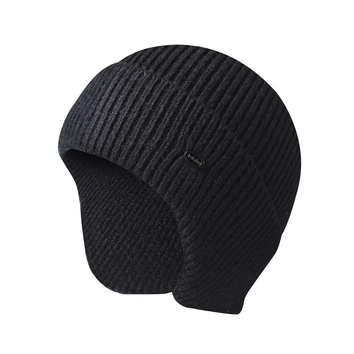 ‌Thickened Winter Hats Thermal Keep Warm Knitted Cap for Men Women Outdoor Ear Protection Casual Bonnet Cold Weather‌ Knit Beanie