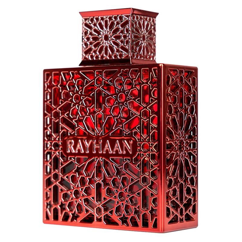 Rayhaan Crimson for Unisex Eau de Parfum Spray, 3.4 Ounce