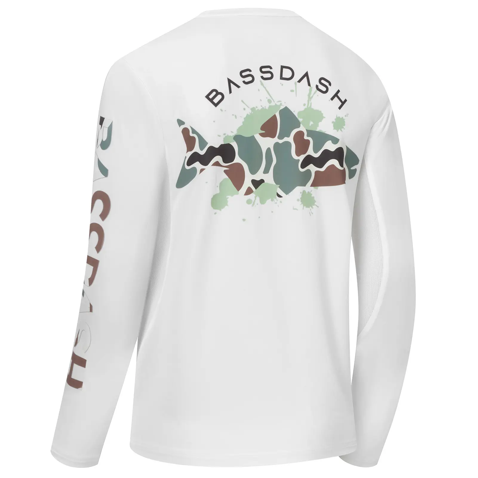 BASSDASH Men’s Graphic Shirts Long Sleeve Fishing Shirt UPF 50+ Moisture Wicking UV Sun Protection FS35M BASSDASH Men’s Graphic Shirts Long Sleeve Fishing Shirt UPF 50+ Moisture Wicking UV Sun Protection FS35M