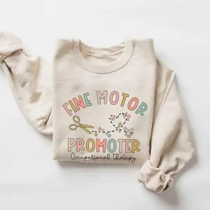 Occupational Therapy Sweatshirt, Occupational Therapist Sweater, OT Crewneck, COTA Pullover, Grad Gift Appreciation, Fine Motor Promoter