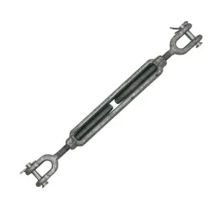 3/8" x 6" Jaw & Jaw Turnbuckle - Domestic
