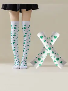 St Patrick's Day Essential! Lucky Socks + Fingerless Gloves Set, Party Parade Celebration, Must-Have Festive Accessories