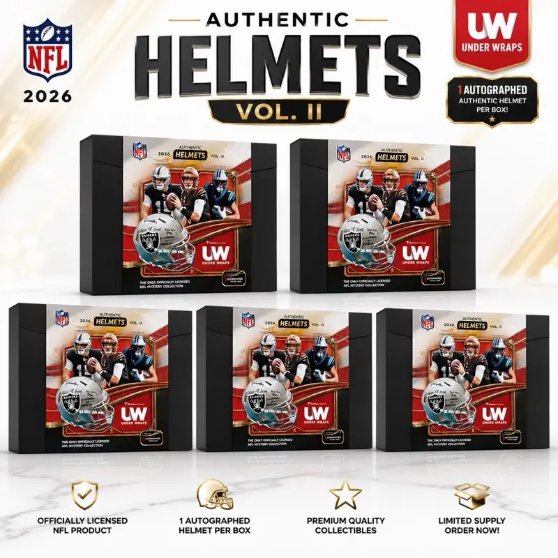 X5 2026 Vol. II Fanatics Underwraps Full-Size Helmet Box Break ~ PICK YOUR TEAM