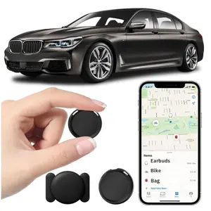 GPS Tracker for Vehicles,1PCS Car GPS Tracking Device,Mini Hidden Car Tracker Device Ith Magnetic Case,Work with Find My (iOS Only),Tracker Device for Vehicles,No Monthly Fee Car GPS Tracker