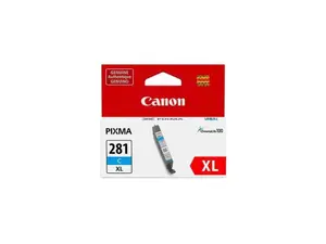 Canon CLI-281XL Original Ink Cartridge - Cyan - Inkjet - 1 Each Canon CLI-281XL Original Ink Cartridge - Cyan - Inkjet - 1 Each
