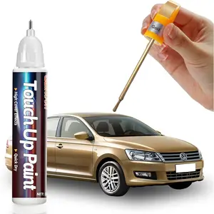 2025 New Gold Touch Up Paint Pen for Cars, Car Paint Scratch Repair, 2-In-1 Car Touch Up Paint Fill Paint Pen, Quick & Easy Solution to Repair Minor Automotive Scratches 0.8 fl oz