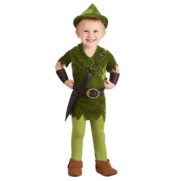 Boy's Classic Peter Pan Toddler Costume