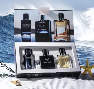 Jean Miss Men's Perfume Set 3x30mlI Citrus, Woody &Spicy Notes | Long Lasting Cologne for Men, Daily &Office Wear|Gift for Couples