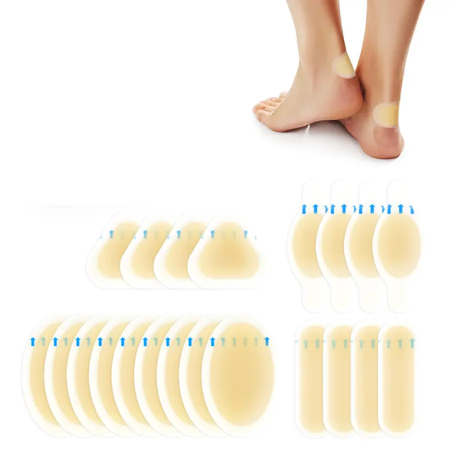 Foot Care Plaster  Blister Pads Gel Heel Protector Shoes Stickers Patches Adhesive Liner Pain Relief Cushion Grip