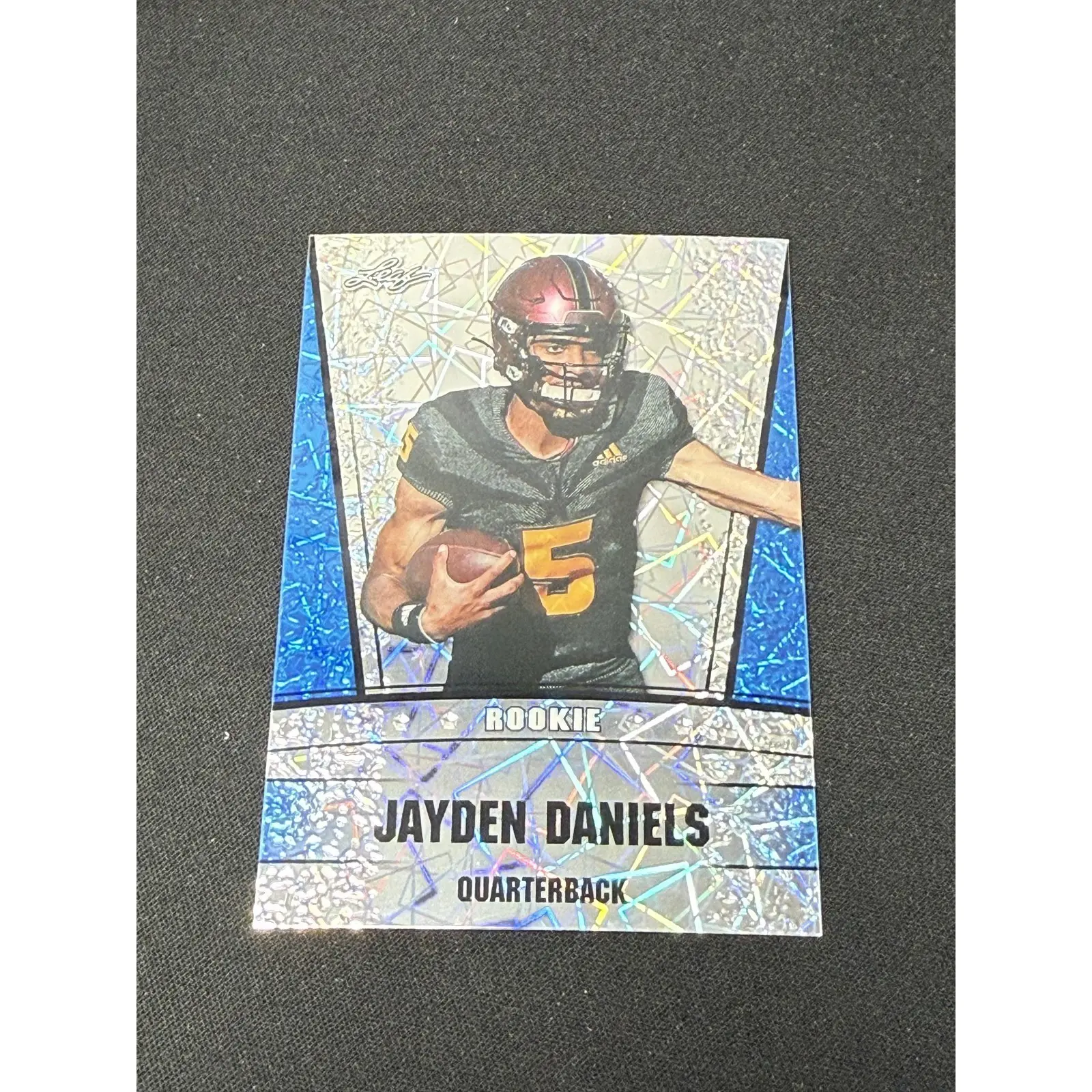 Jayden Daniels 2024 Leaf Metal Rookie Blue /20 RC Commanders