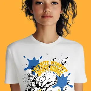 INFINITE MINDSET's INFINITE HAND Tee Comfortable Oversized Fit 100% Premium Cotton 200GSM Shirt Weight with Splash Design Top Womenswear Menwear Streetwear Tshirt Summer Crewneck Casual Shortsleeve