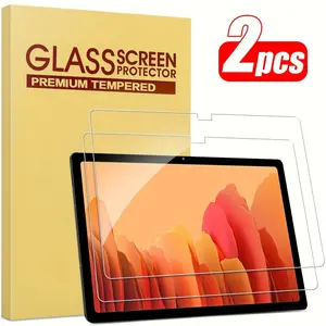 2-piece set suitable for Samsung for A7 10.4-inch A7 Lite 8.7-inch tablet screen protector, high-quality tempered glass screen protector, high-definition protector