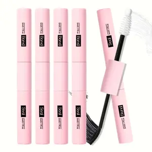 Portable Easy-To-Use False Eyelash Glue Set, Long-Lasting Waterproof Fake Lashes Adhesive, 5 Pieces Liquid Eye Makeup Tool