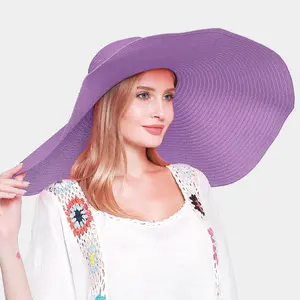 LAVENDER BEACH HAT