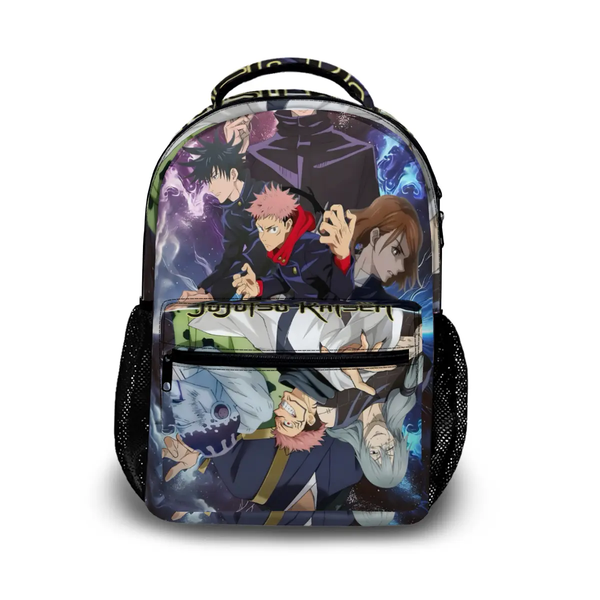 S10 リュック ステッカー Jujutsu Kaisen Anime 17-inch Waterproof Backpack - Breathable