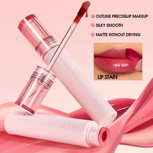 Tear Off Lip Gloss Stain, All Day Wear Long Lasting Lip Tint, Waterproof Non Stick Cup Lip Color, Natural Matte Finish Lip Makeup, Easy Peel Off Formula for Beginners, Everyday Office Dating Lip Products for Ladies Lipstick halo glow