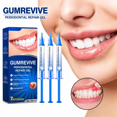 Gum Repair Gel for Teeth & Gums – Helps Clean Tooth Stains, Soothe & Protect Gums, Freshen Breath, Daily Oral Care