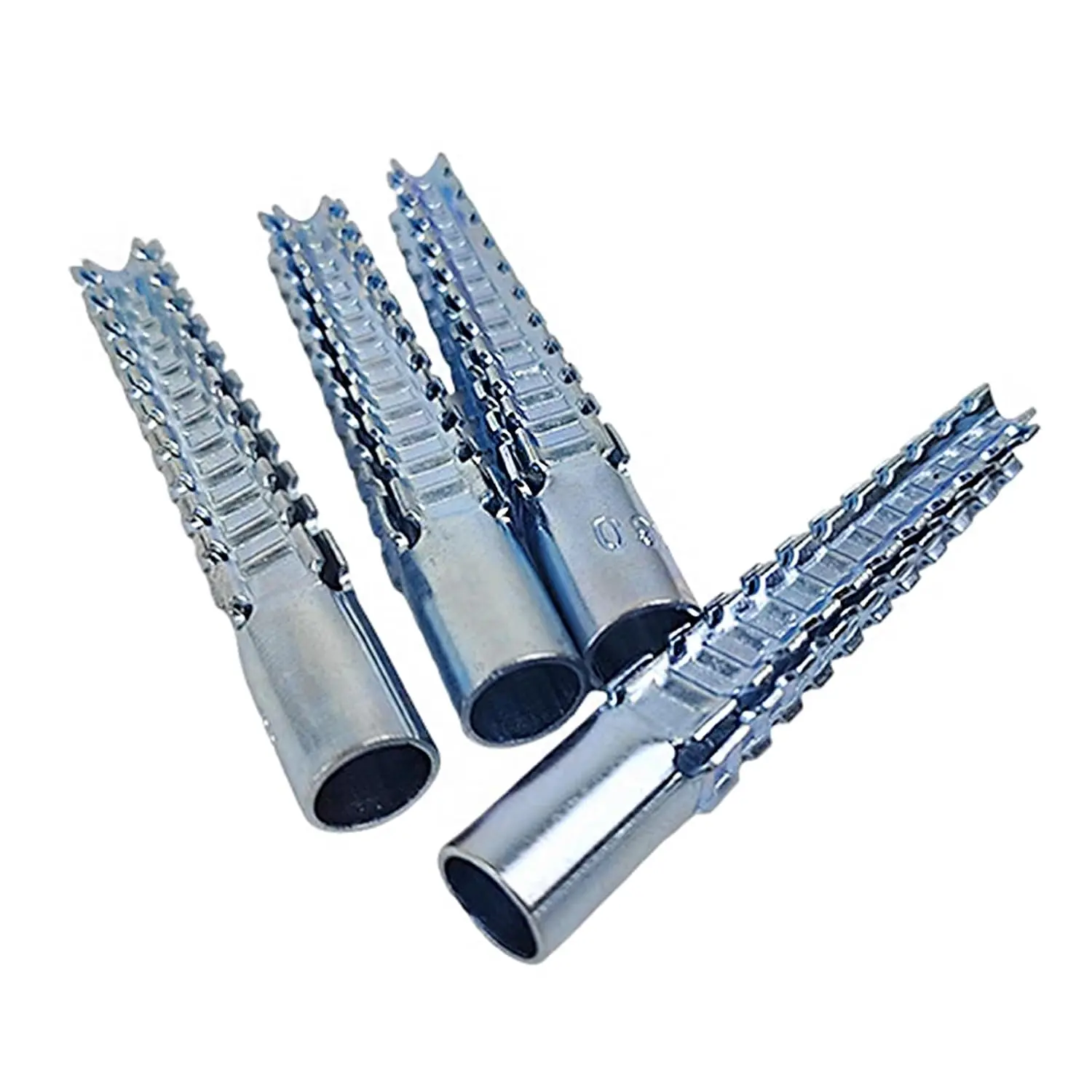 100 count Drywall Anchors (Screws No Included), Expansion Pipe for Hollow Walls Tile,Cement Bolt Expansion Tube,Fixing Stripped Screw Holes(M8*32)