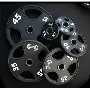 Pro Urethane Coated Olympic Plates (2.5,5,10,25,35,45 lb) per Pair - Weights