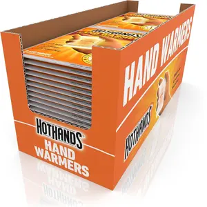 HotHands Hand Warmers - Long Lasting Safe Natural Odorless Air Activated Warmers - Up to 10 Hours of Heat - 40 Pair