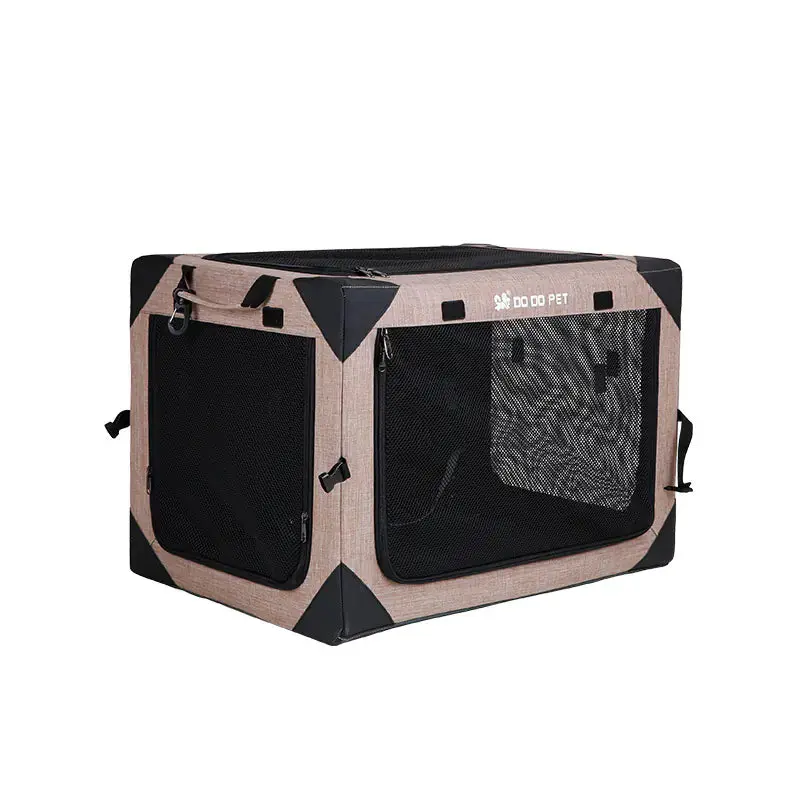 Car Crate - Foldable Pet Kennel for Large Dogs