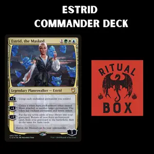 Estrid the Masked Commander Deck - Curated by Ritual Box