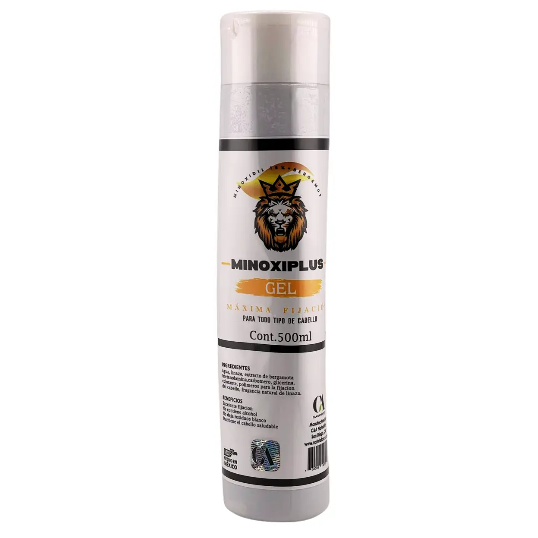 Minoxiplus Minoxidil 15% + Bergamot Hair Gel 16.9oz (500ml) Minoxiplus Minoxidil 15% + Bergamot Hair Gel 16.9oz (500ml)