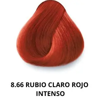 8.66 RUBIO CLARO ROJO INTENSO