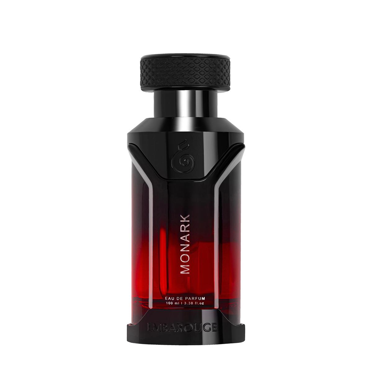 Embarouge Monark Men’s Eau de Parfum 100ml | Perfume for Men | Apple Top note | Warm Spicy Amber | Gift for Men | Best Father's Day Gift | 3.4 Fl. Oz.