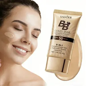 High-coverage waterproof snail BB cream - matte finish, long-lasting moisturizing and oil control, creates a natural makeup look, refreshing and non-greasy, perfect for makeup beginners, a great gift for Mother's Day, Christmas, and Valentine's Day.