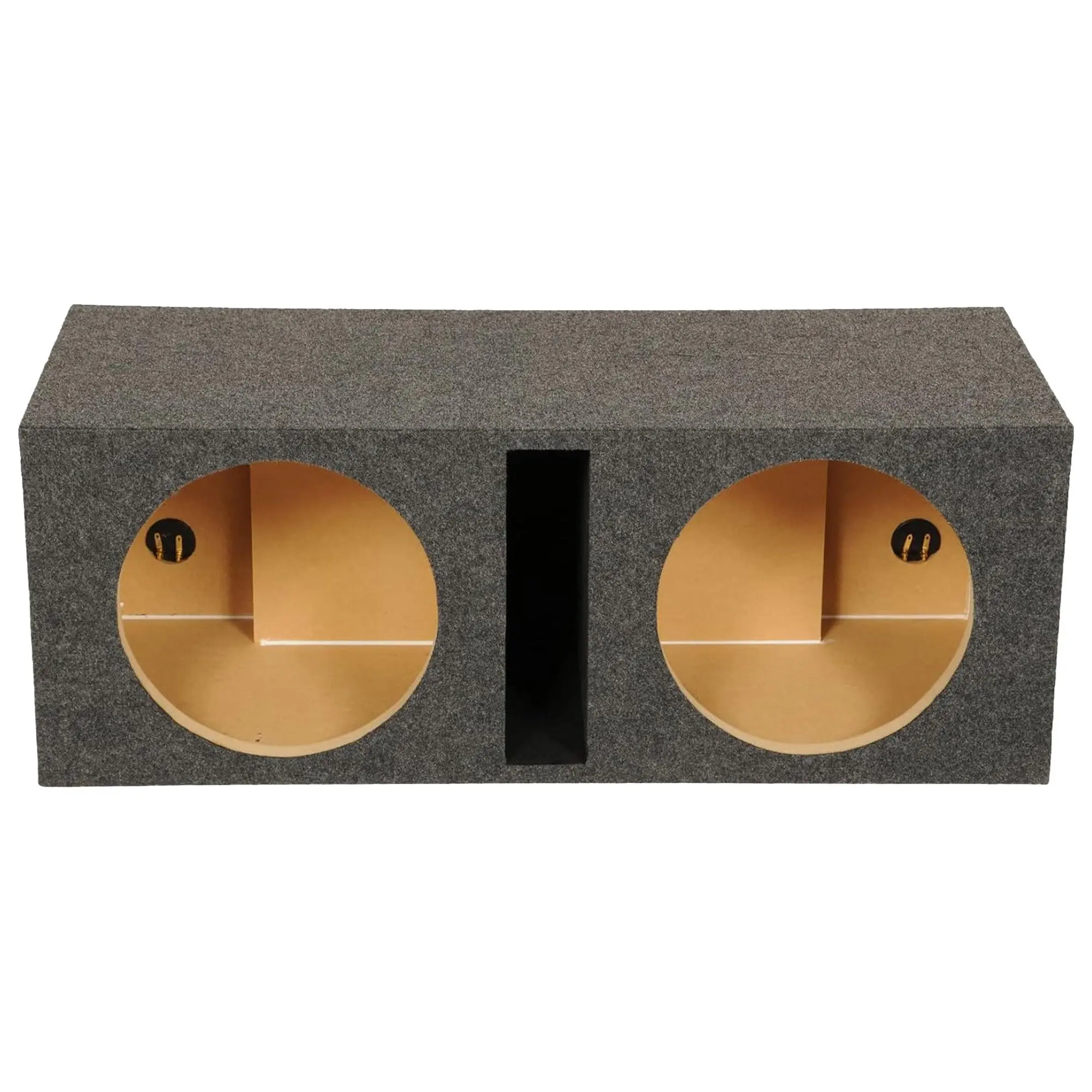 QPower QBASS Dual 15-Inch Vented MDF Subwoofer Sub Box Enclosure QPower QBASS Dual 15-Inch Vented MDF Subwoofer Sub Box Enclosure