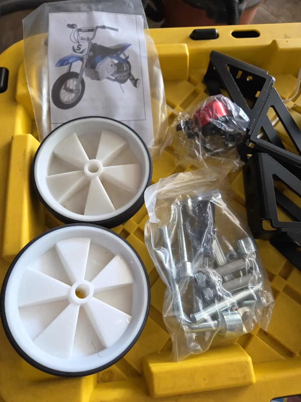 Versatile Height Training Wheels for Razor MX Electric Models 125-650