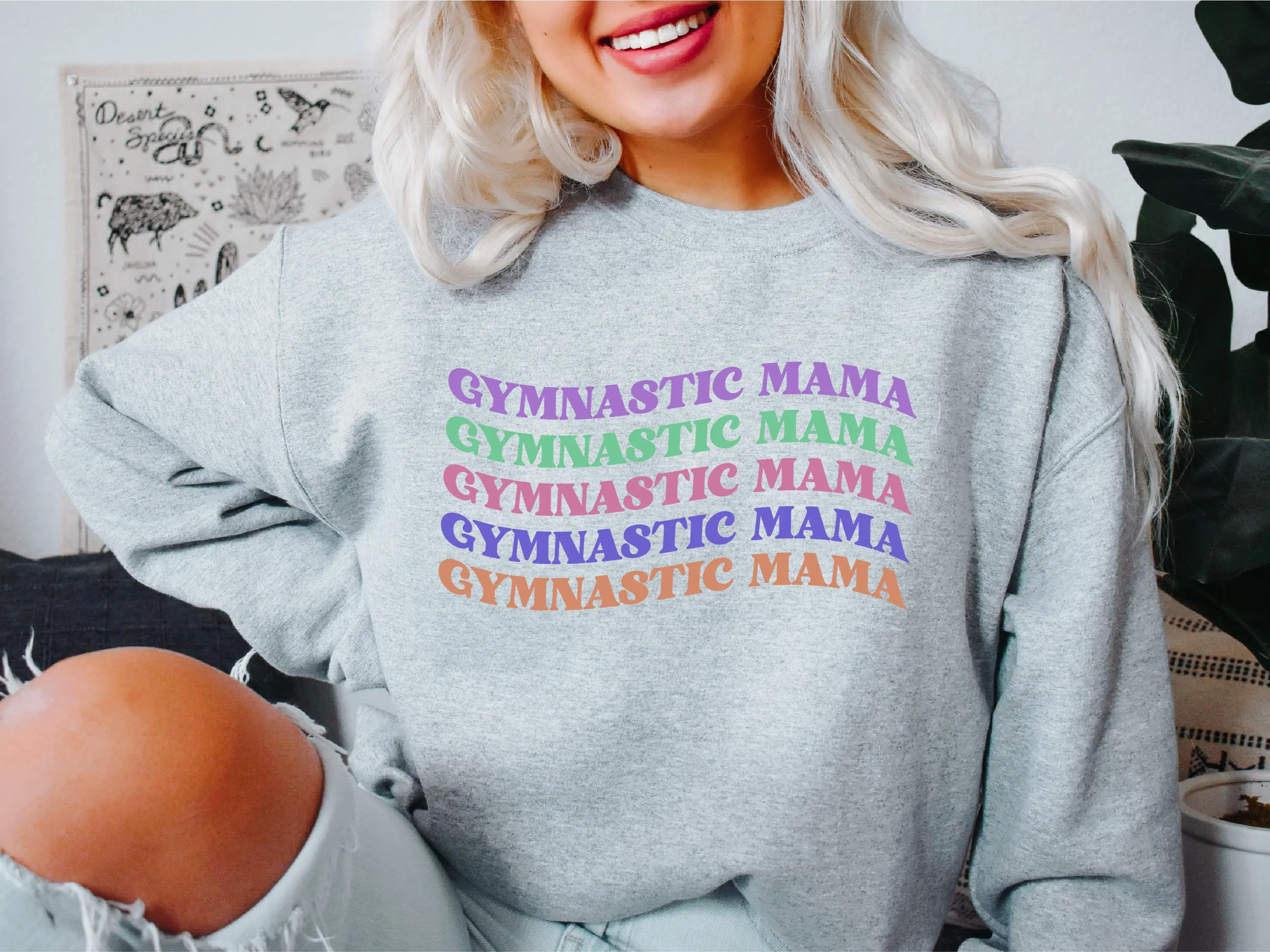 Gymnastic Mama Sweatshirt, Gymnastics Mom Life Sweater, Fitness Mother Hoodie, Sports Mom Gift Sweatshirt, Athletic Mommy Hoodie, Gymnast Mama Sweatshirt.