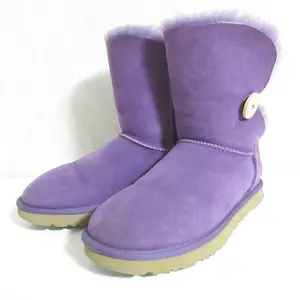 Pre-owned UGG Suede Small Leather Goods australia BAILEY BUTTON sheepskin boots