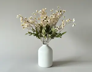 Faux Dogwood Flower - Cream (10 Stems)