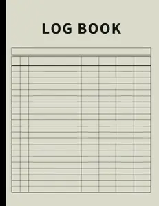 Log Book: Large Multipurpose with 7 Columns to Track Daily Activity, Time, Inventory and Equipment, Income and Expenses, Mileage, Orders, Donations