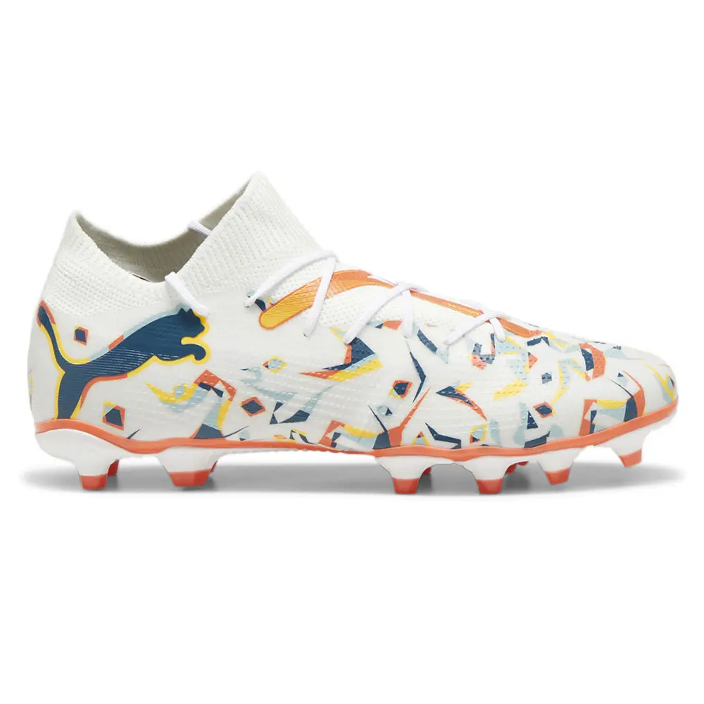 PUMA Mens Future 7 Match Creativity Firm GroundArtifical Ground Soccer Cleats - White PUMA Mens Future 7 Match Creativity Firm GroundArtifical Ground Soccer Cleats - White