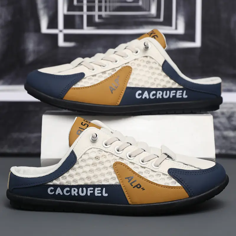 Premium Men's Summer Sandals - Breathable Adjustable Straps Sport Fisherman Sandal for Hiking, Beach, Camping - Water-Friendly Durable Outdoor Slides